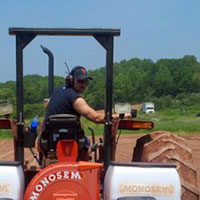 George Hindinger, Hindinger Farm in Hamden, Connecticut